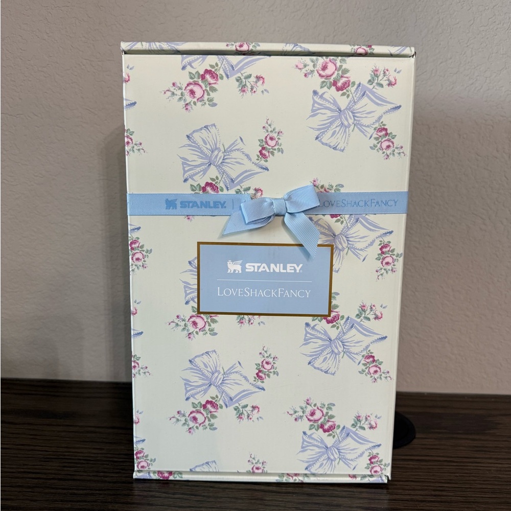 LoveShackFancy Floral Tumbler New in Box